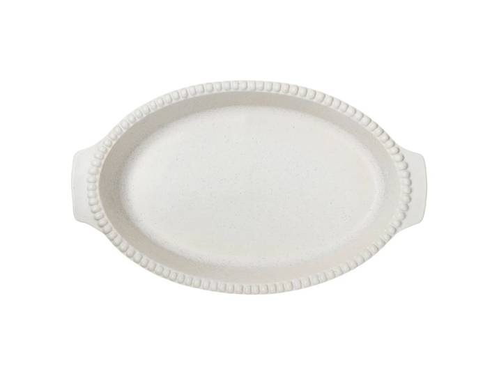 PotteryJo Plat à four Daria 35 cm Cotton white