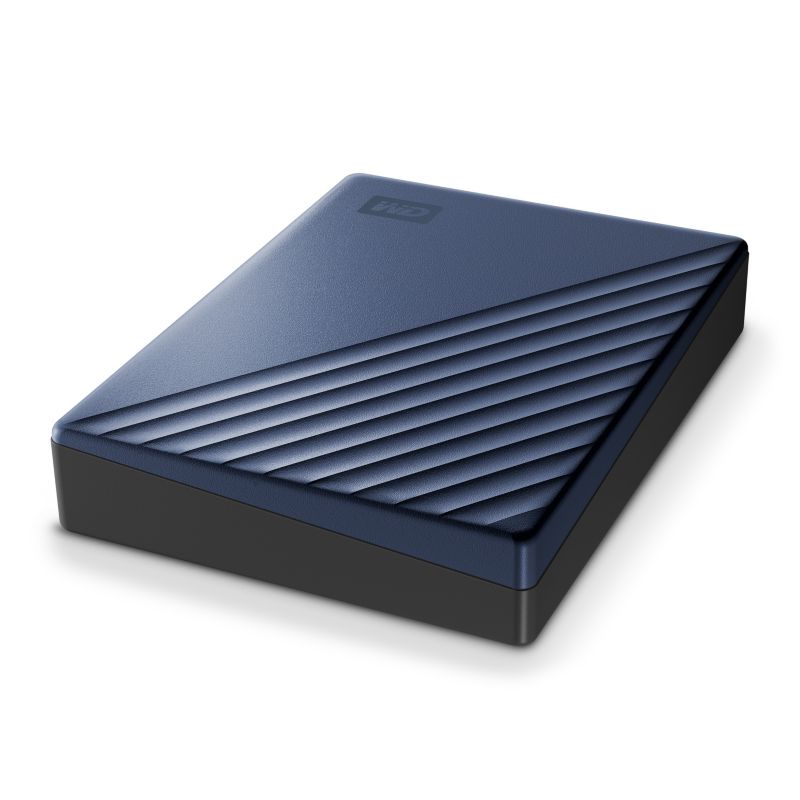WD My Passport Ultra 4 TB externe Festplatte (HDD) USB-C Blau