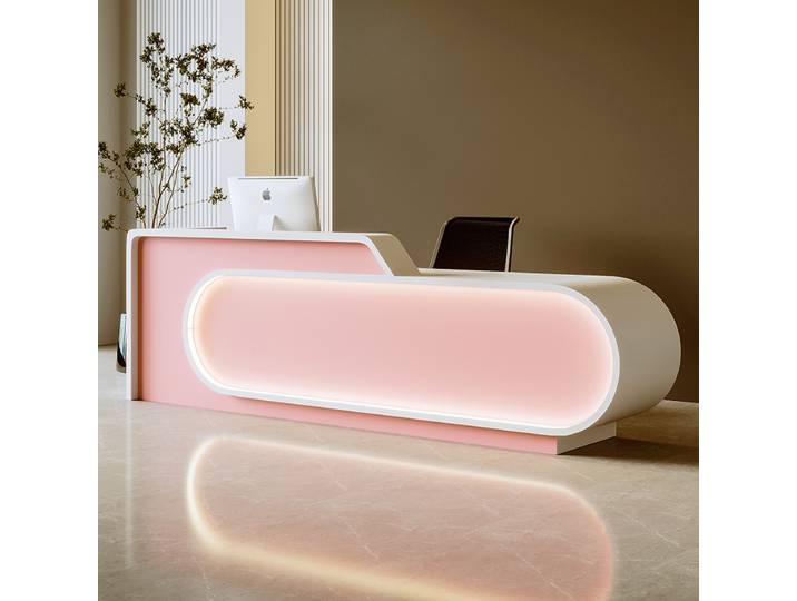 Bureau de réception personnalisé, Design moderne et Simple, bureaux de réception minimalistes, gain de place, mobilier de bureau