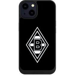 Nivocase Handyhülle für Apple iPhone 14 Hülle NIVOpure Case Schwarz Borussia Mönchengladbach Gladbach (Apple iPhone 14), Smartphone Hülle, Schwarz