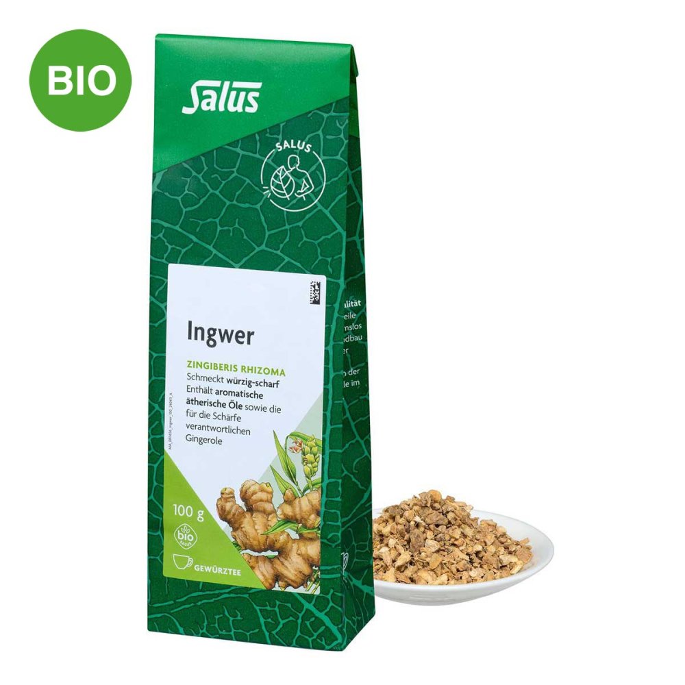 SALUS Pharma GmbH Ingwer Gewürztee Zingiber officinale bio Salus 05488325