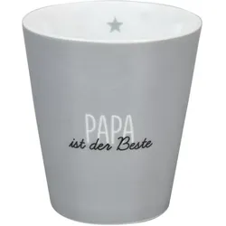 Krasilnikoff Happy Mug Becher PAPA ist der Beste, 330 ml
