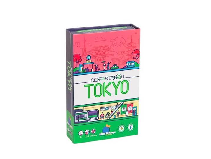 Blue Orange - Next Station Tokyo - Jeu de Société sur Le Thème de la Ville de Tokyo - Jeu de stratégie - Jeu multijoueurs - Jeux de Société Entre Amis ou en Famille - Jeu 8 Ans et Plus