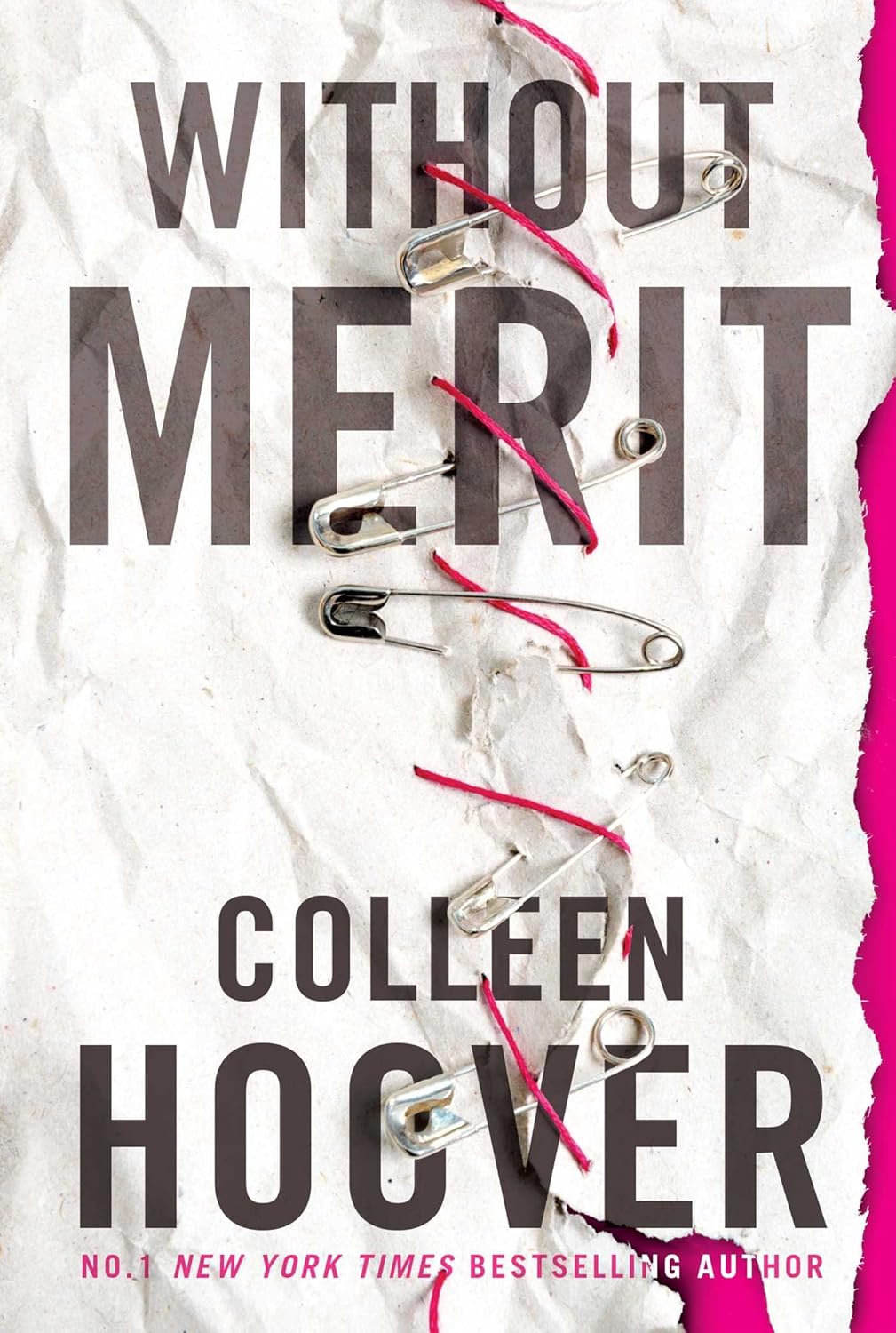 Without Merit by Colleen Hoover - Contemporary Family Drama Fiction Novel - New Paperback - Simon & Schuster UK Edition