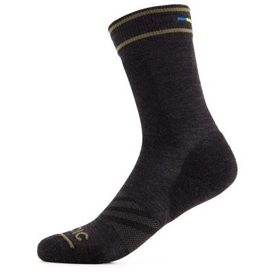 Stoic - Merino Outdoor Crew Socks Pro - Wandersocken 36-38 | EU 36-38 schwarz