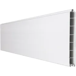 GroJa BasicLine PVC Stecksystem Einzelprofil schmal weiss