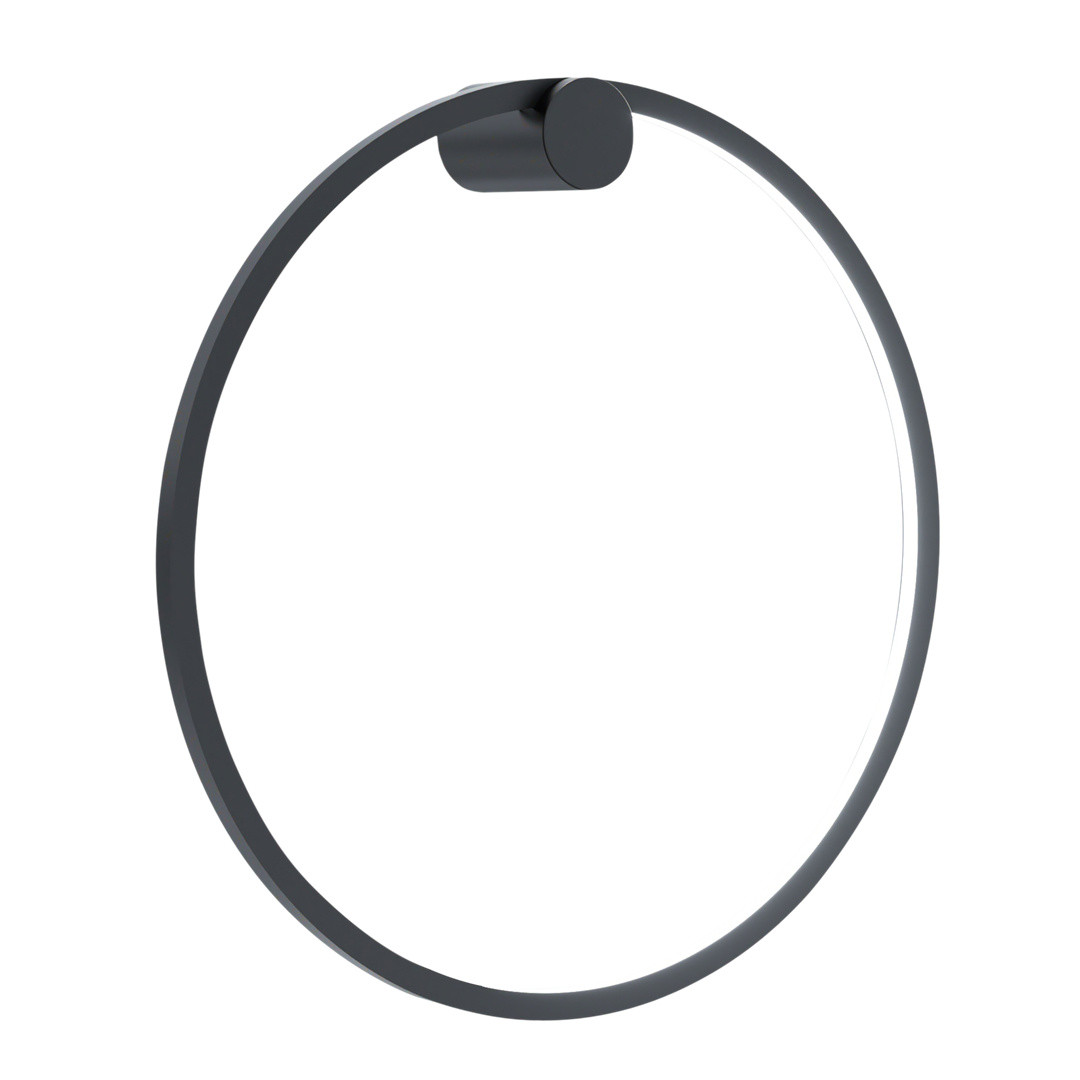 Milagro Lighting Saturno LED-wandlamp, zwart, Diameter: 50 cm