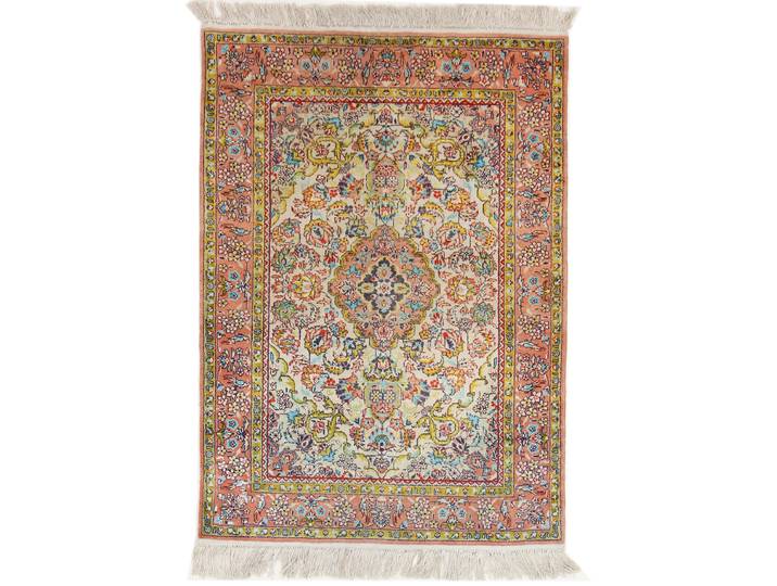 China Seide Teppich 78x114 Handgeknüpft Orientteppich Seide