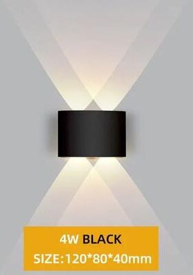 Uplift Treasures Waterproof LED Wall Light Outdoor Indoor IP65 2W 4W 4w cool White (5500 7000k)
