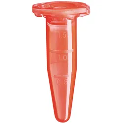 Safe-Lock Tubes 1,5 ml rot, konisch mit Deckel (1000 Stck.)
