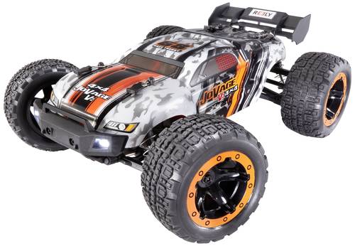 Reely JoVage 4x4 V2 Orange/Weiß Brushed 1:16 RC Modellauto Elektro Truggy Allradantrieb (4WD) RtR 2,4GHz inkl. Akku und Ladekabel