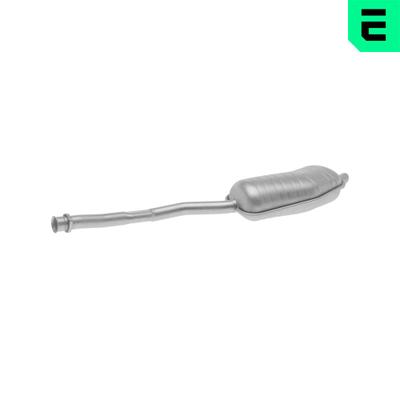 OPTIMAL Endschalldämpfer OP-EES07257-CL hinten für BMW