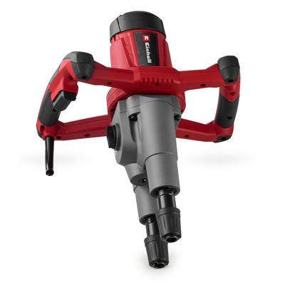 Rührwerk EINHELL "Farb-Mörtelrührer TE-MX 1600-2 CE Twin", bunt (silberfarben, rot), B:31,8cm H:20cm L:40,9cm, Aluminium, Rührwerke, für Mörtel, Fliesenkleber, Fugenbunt, Farbe oder Lack