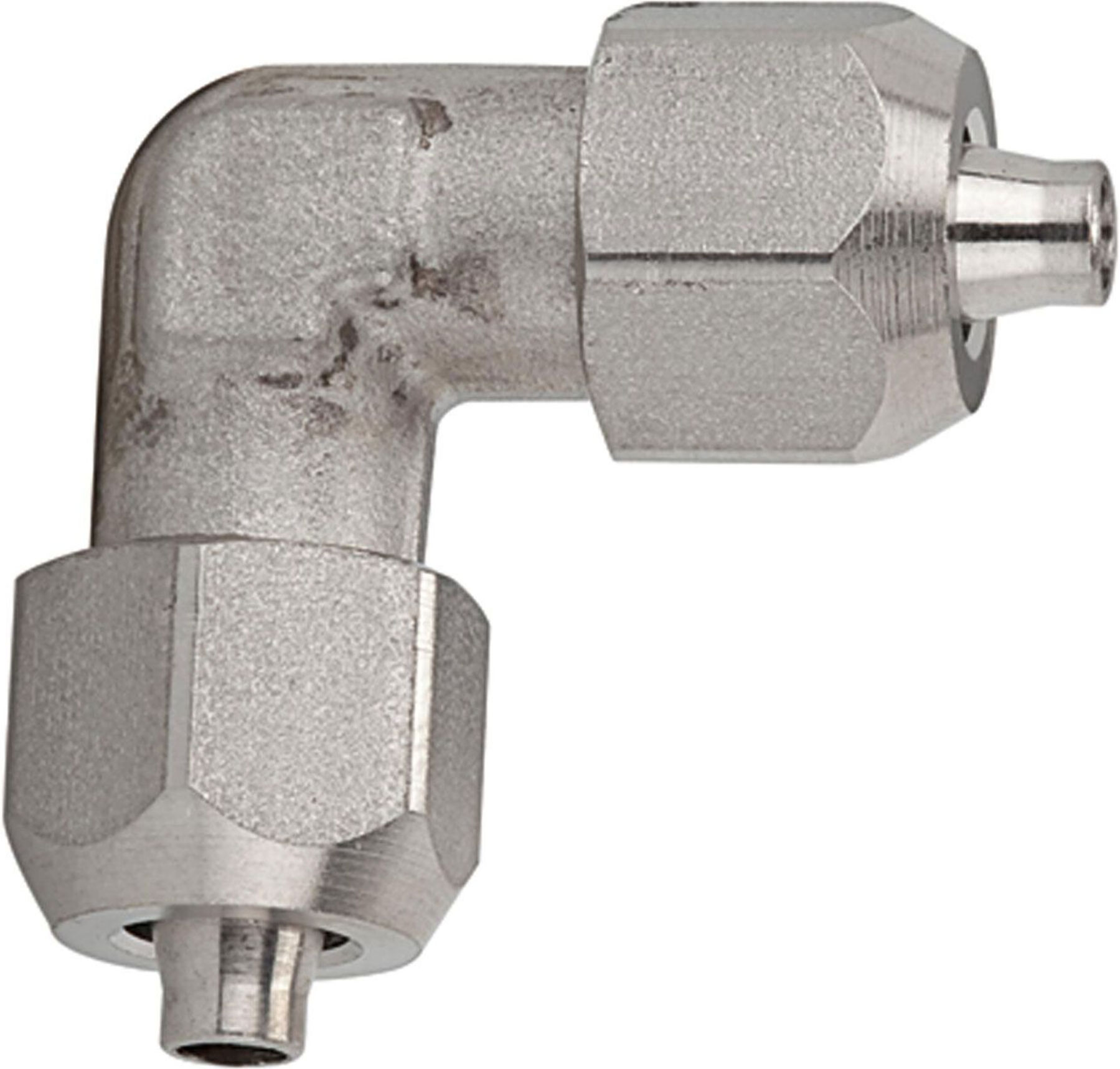 Riegler Winkelverbinder, für Schlauch 8/6 mm, Edelstahl 1.4404 (13.800-8 ESH)
