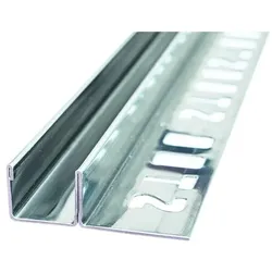 OK-Line, Profil + Stange, U-Profile mit Verlegeschenkel