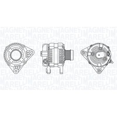 MAGNETI MARELLI Generator 063731991010 für Suzuki