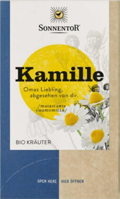 Sonnentor Kamille Kräutertee Bio Filterbeutel 18 St