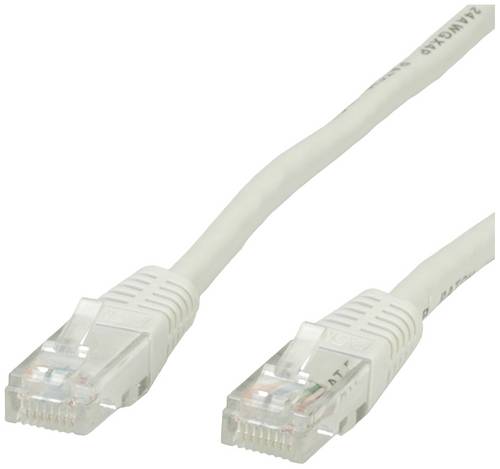 Value 21.99.0500 RJ45 Patchkabel CAT 5e U/UTP 0.50m Grau