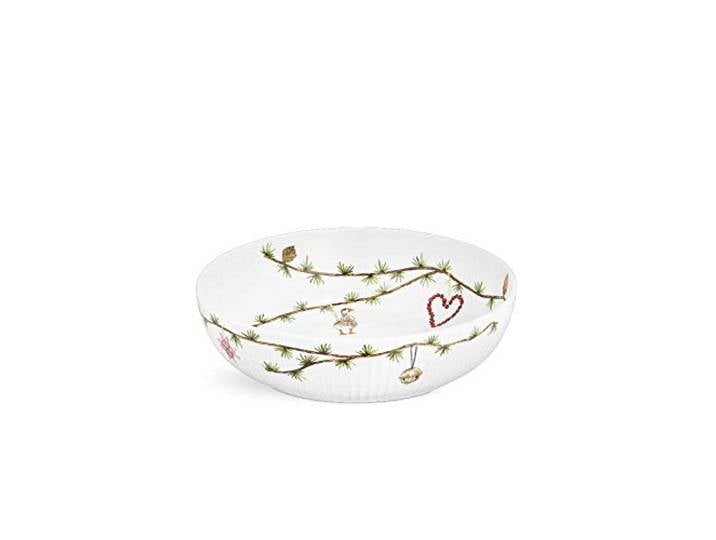 Kähler Coupe Ø30 cm Servir Hammershøi Christmas fait main\, blanc