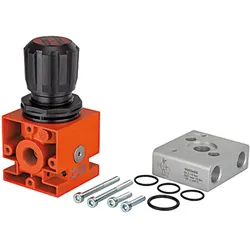 Riegler, Zubehör Druckluftwerkzeug, B-931 (101538) Reglereinheit (Regler + Adapte