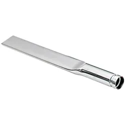 Cleancraft, Industriestaubsauger Zubehör, Fugendüse Verchromte Flachdüse Ø 50 mm Zubehör für Spezialsauger