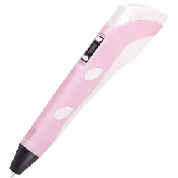 Fusion The 3D Printing Pen is designed to create shapes using PLA, 3D Stift, Pink