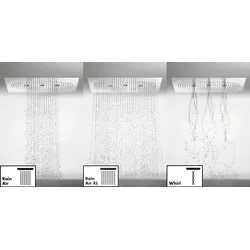 hansgrohe Raindance Rainmaker Kopfbrause 680/460 3-jet mit integrierter Beleuchtung, chrom, 28418000
