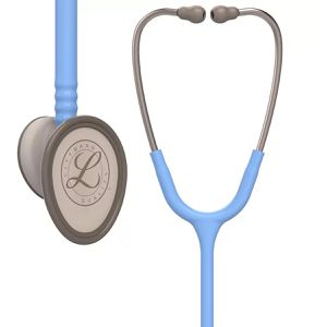 Littmann Stethoskop Lightweight II S.E. 2451, mit Doppelkopf, 71 cm Y-Schlauch, hellblau, Bruststück aus Metall