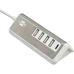 Brennenstuhl USB-Multiladegerät mit 1,5m 4xUSB TYP A + 1x TYP C