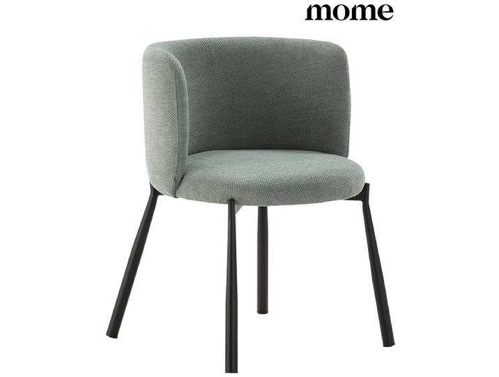 MOME Stuhl GINNY Stoff grün