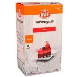 RUF Tortengusspulver »rot« 1000 g rot