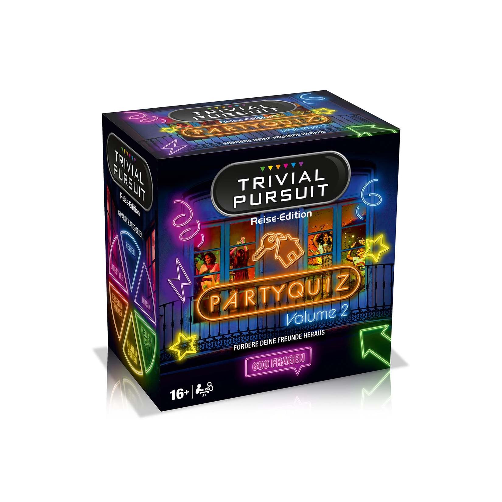 Trivial Pursuit - Partyquiz Vol 2 (deutsch) Wissens Spiel Quiz Ratespiel Gesellschaftsspiel deutsch