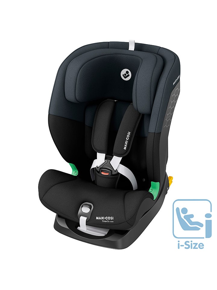 Maxi-Cosi Kindersitz "Titan I-size" in Basic Black - Gruppe 1/2/3 - onesize
