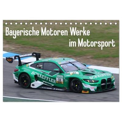 Bayerische Motoren Werke im Motorsport (Tischkalender 2027 DIN A5 quer), CALVENDO Monatskalender