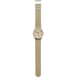 Mudita Moment NR Automatik-Uhr, beige