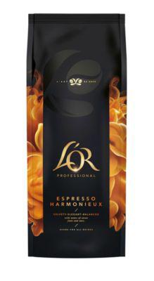 L'Or Röstkaffee Espresso Harmonieux, ganze Bohnen, Intensität 2/5, Tüte mit 1 kg