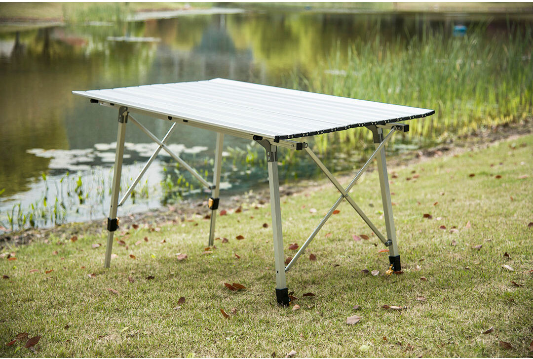 Morrice Dakota Fields Rectangular Camping Table White 78.5cm H x 120cm L x 68.5cm D