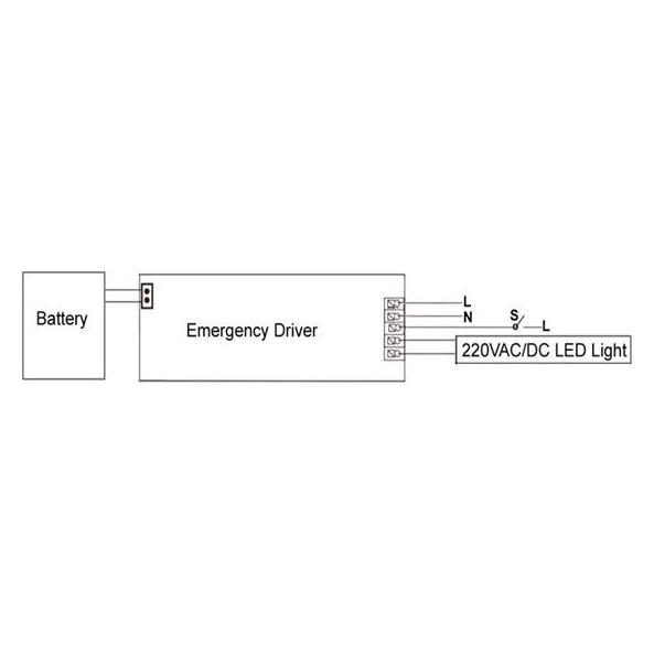 Synergy 21 LED Tube T5 / T8 zub Standardnetzteil zub Notstromversorgung 230V (S21-LED-001253)