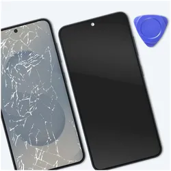 Relife Galaxy S25 LCD Display mit Gehäuse (Display, Samsung Galaxy S25), Mobilgerät Ersatzteile, Schwarz