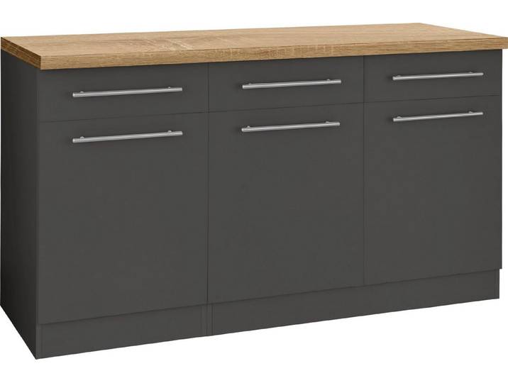 wiho Küchen Unterschrank Unna 150 cm breit