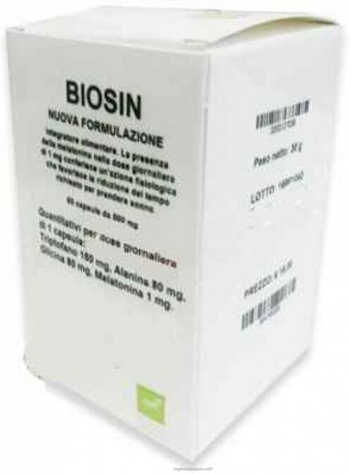 OTI Srl Biosin Nuova Formula Integratore 60 Capsule