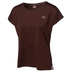 IQ, Damen, Sportshirt, Damska koszulka z krótkim rękawem treningowa Arie Wmns rozmiar M (M), Rot