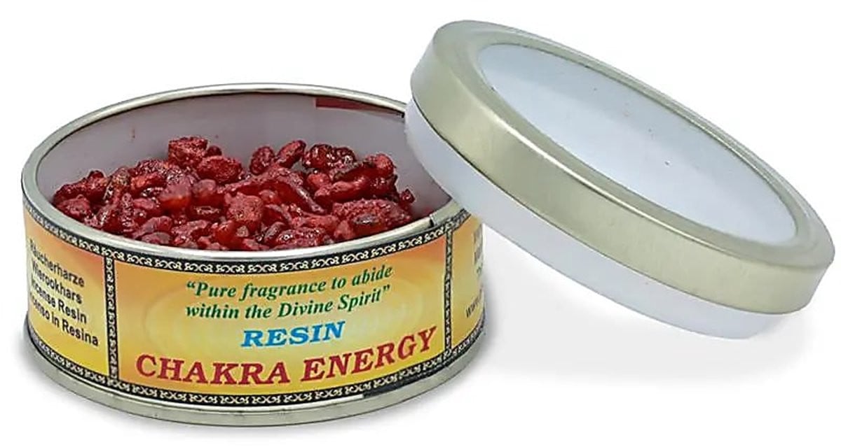 Wierookhars Chakra Energie - Set van 3 stuks - 60 g