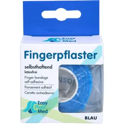um Easyplast Fingerpflaster Blau 2.5cmx5M Selbsth. 1 ST