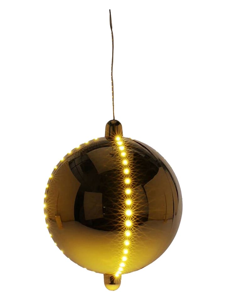 WellHome LED-Christbaumkugel in Gold - Ø 15 cm - onesize