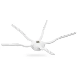Saugroboter Bürste (Saugroboter-Zubehör, Für Roborock S5, S6, T6, E2, E35, S60, S61, S65 Silikon) weiß
