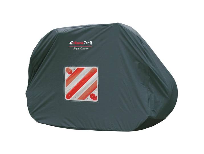 Eurotrail Fahrradhülle Eurotrail für Rückseite max. 3 Räder - Farbe: schwarz - Schutzhülle