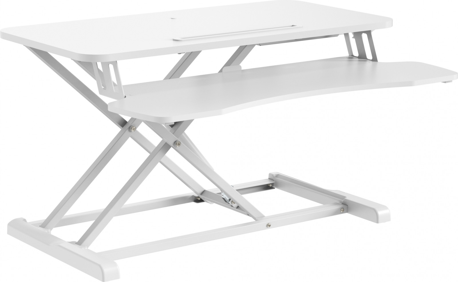 VDD Ergonomisch zit-sta bureau werkstation met verstelbare hoogte, Breedte: 80 cm