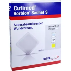 Cutimed Sorbion Sachet S 15x15cm 12 ST