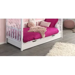 Bettschublade für Hausbett Serie Dallas Fa. Vipack, 90 x 190 cm, Weiß